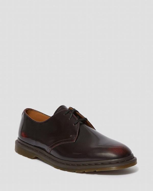 Dr Martens Dámské Polobotky Archie Ii Arcadia Červené, CZ-021687